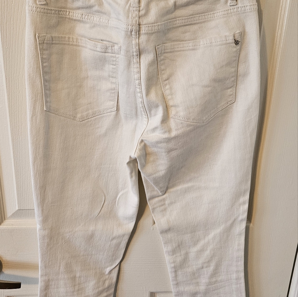 Rachel Roy white denim, size 29 - Picture 3 of 4